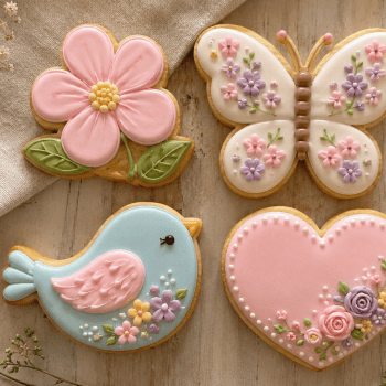 Curso Biscoitos Decorados Jardim 21/08/26 das 13h30 às 17h Curso Biscoitos Decorados Jardim 21/08/26 das 13h30 às 17h